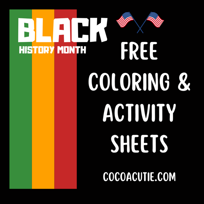 Free Black History Coloring Sheets- President's Day