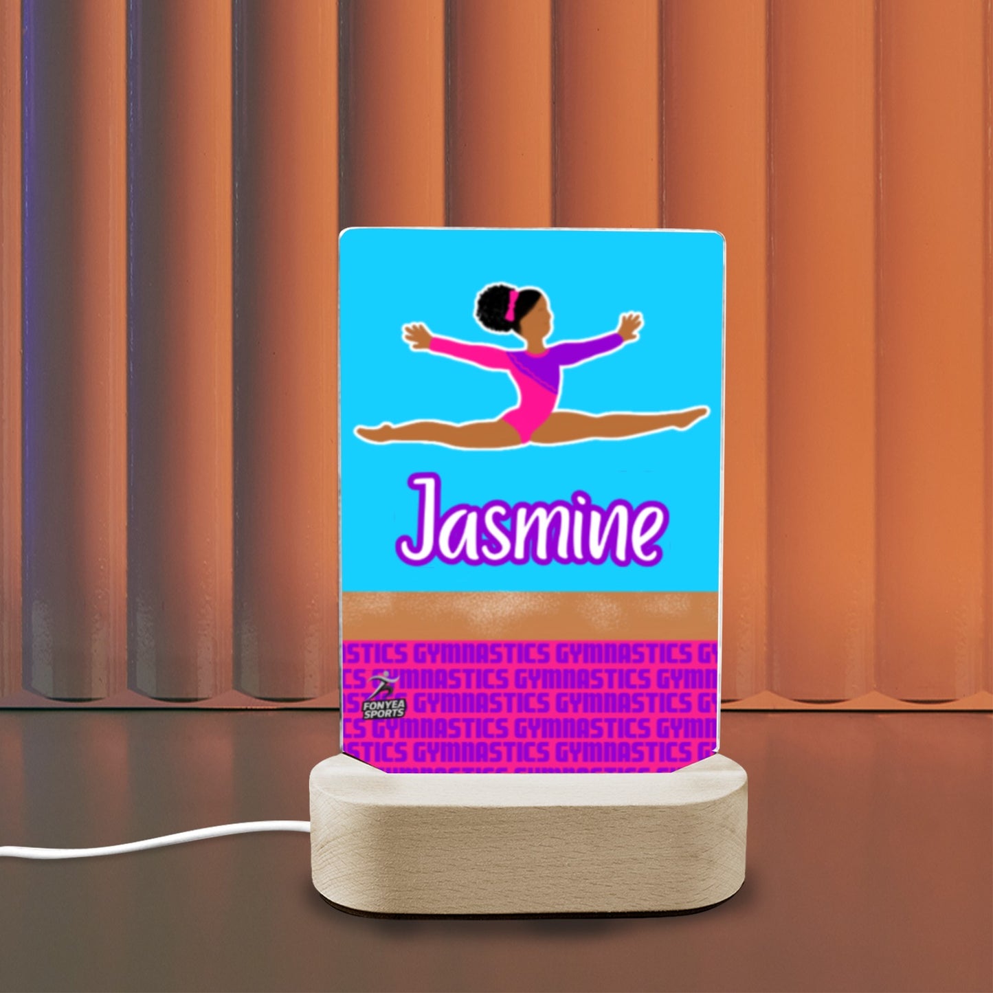 Cocoa Cutie Fonyea Sports Gymnast Night Light