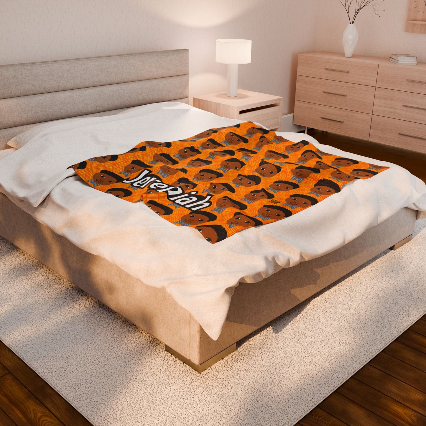 Cocoa Cutie Bow Tie Boy Blanket (Three Sizes)