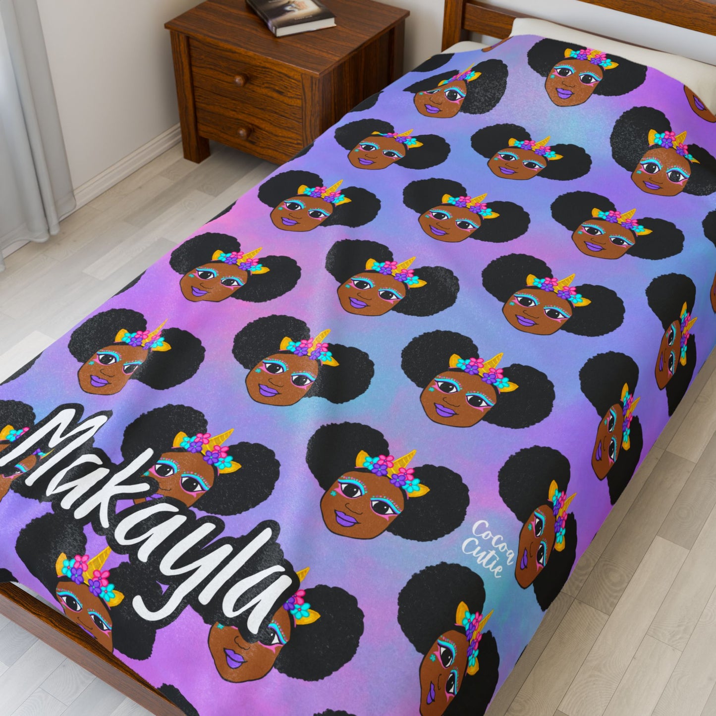 Cocoa Cutie Unicorn Magic Blanket (Three Sizes)
