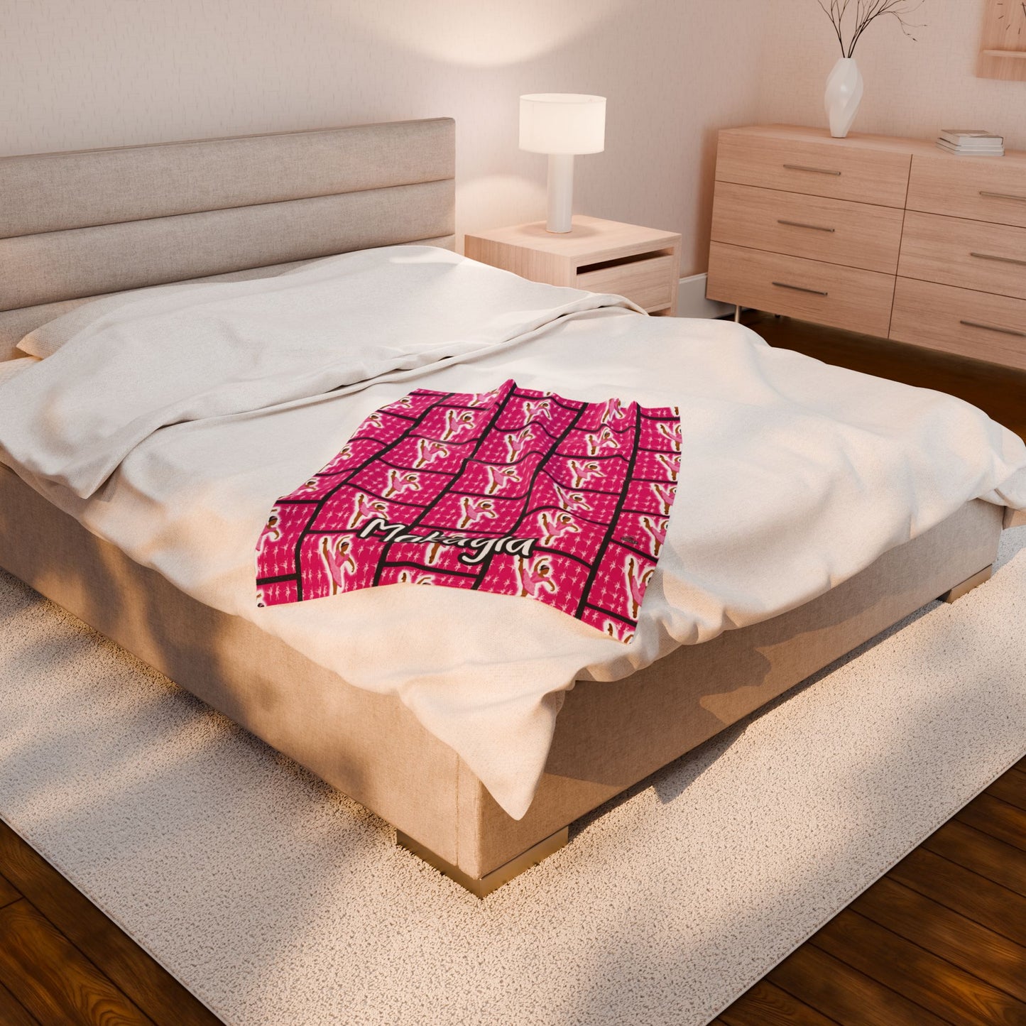 Cocoa Cutie Fonyea Sports Ballerina Blanket (Three Sizes)