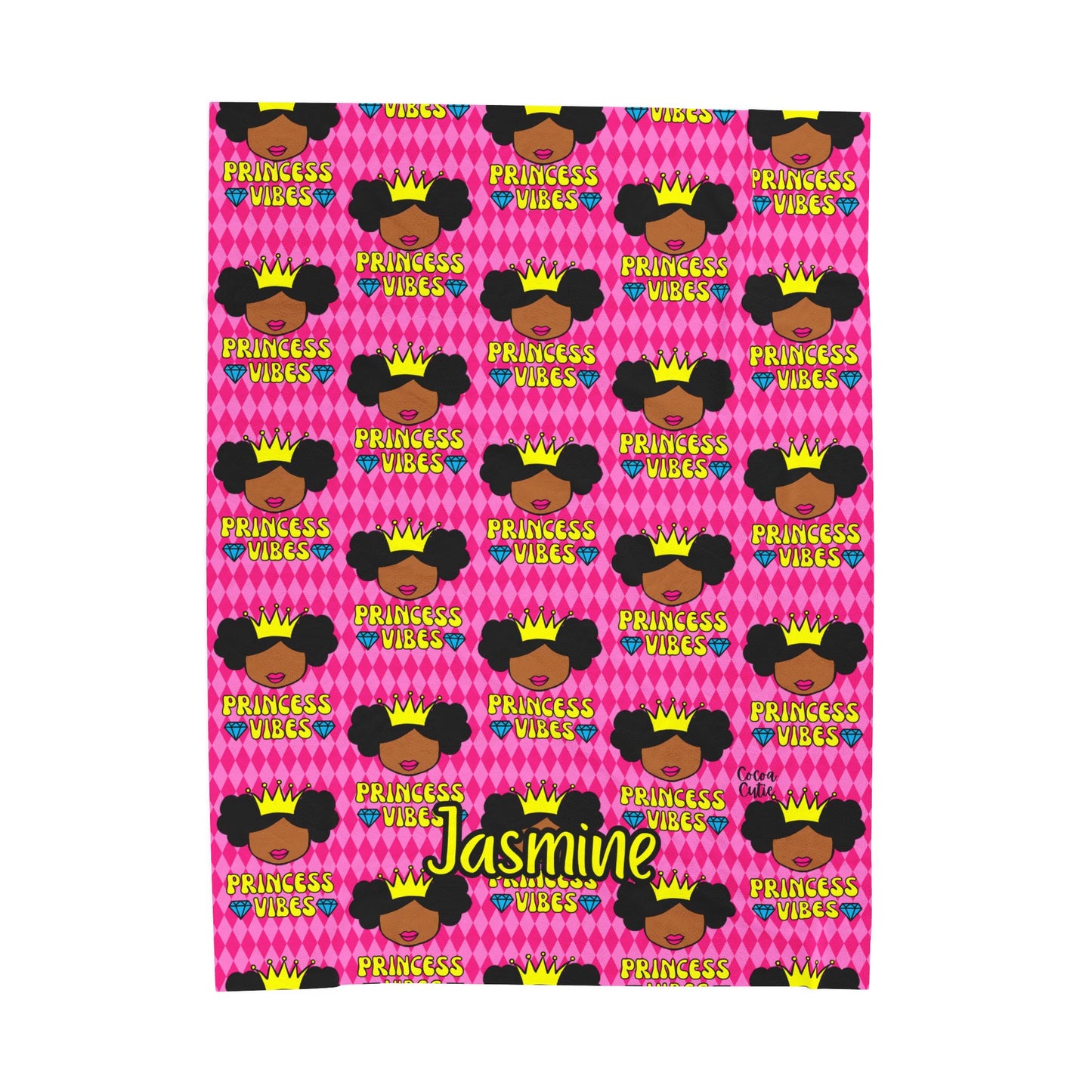 Cocoa Cutie Princess Vibes Blanket (Three Sizes)
