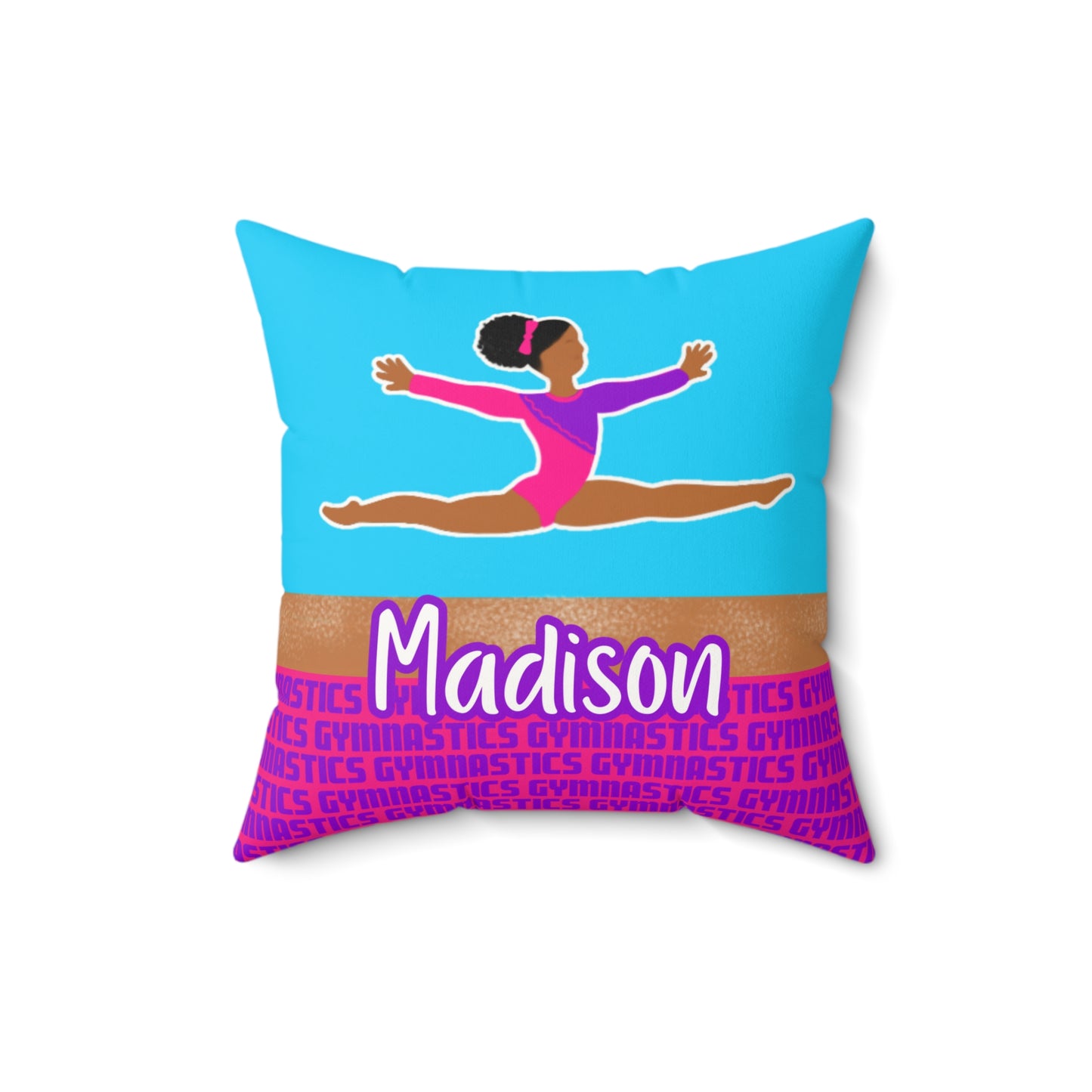 Cocoa Cutie Fonyea Sports Gymnast Pillow