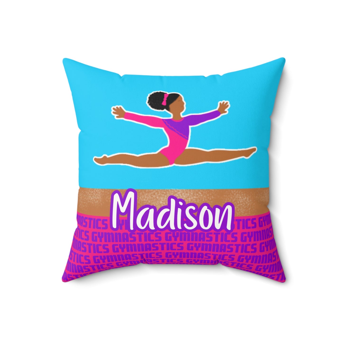 Cocoa Cutie Fonyea Sports Gymnast Pillow