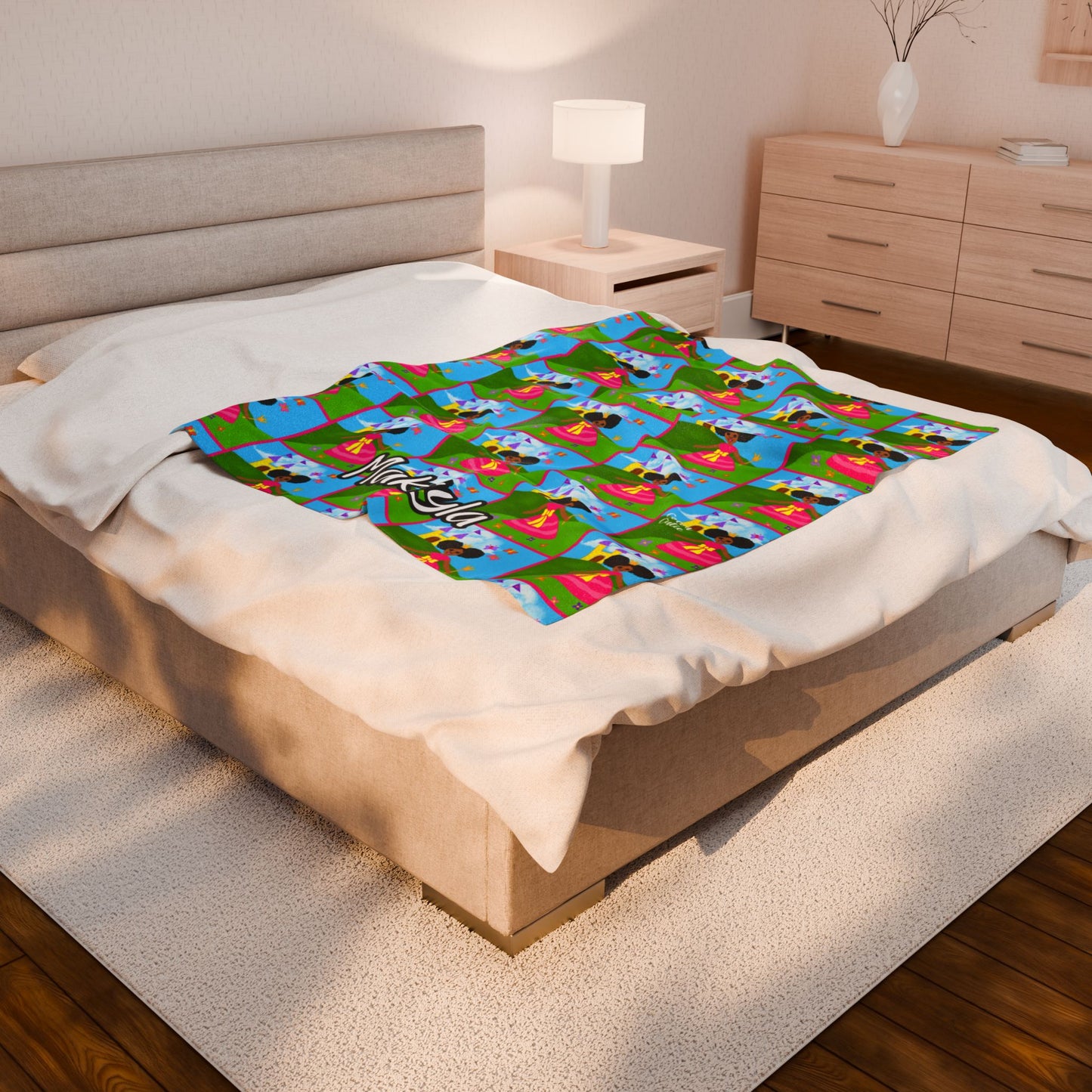 Cocoa Cutie Princess Blanket (Three Sizes)