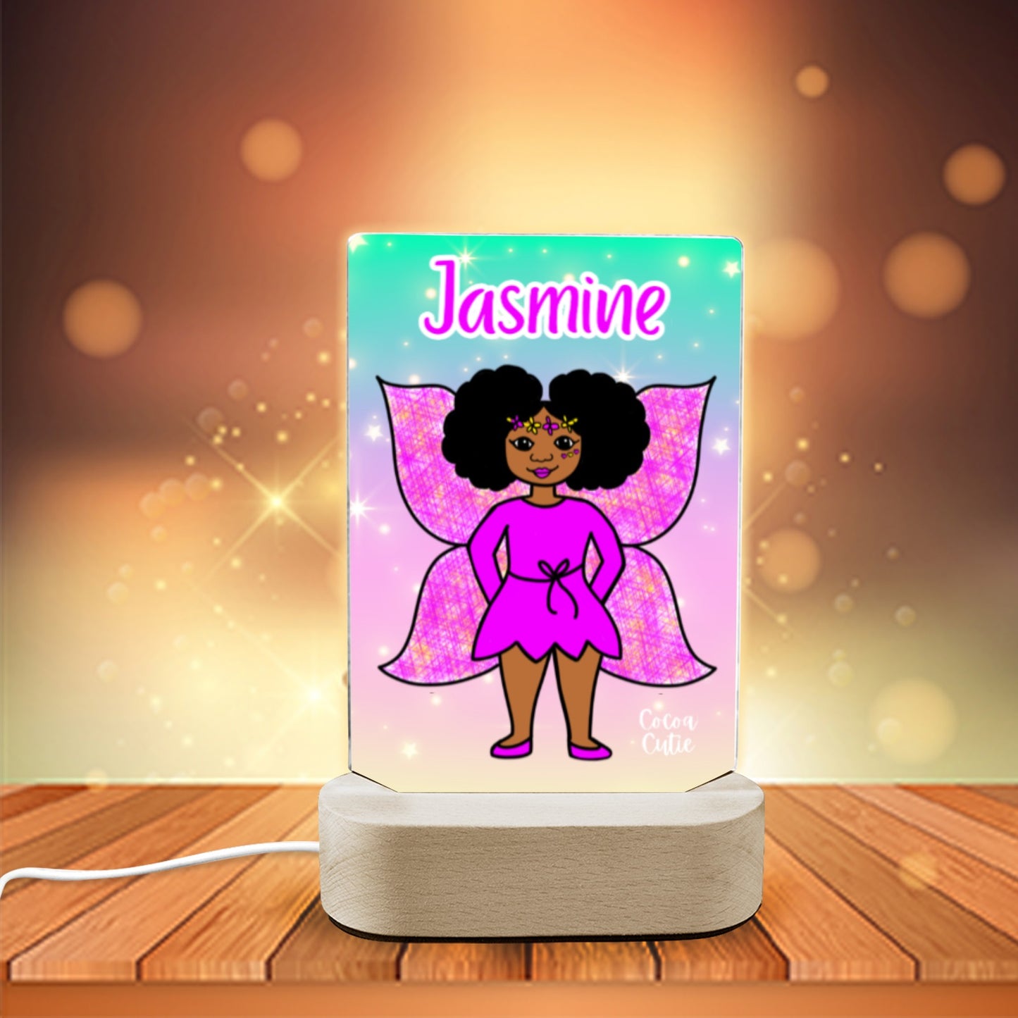 Cocoa Cutie Fairy Display Night Light