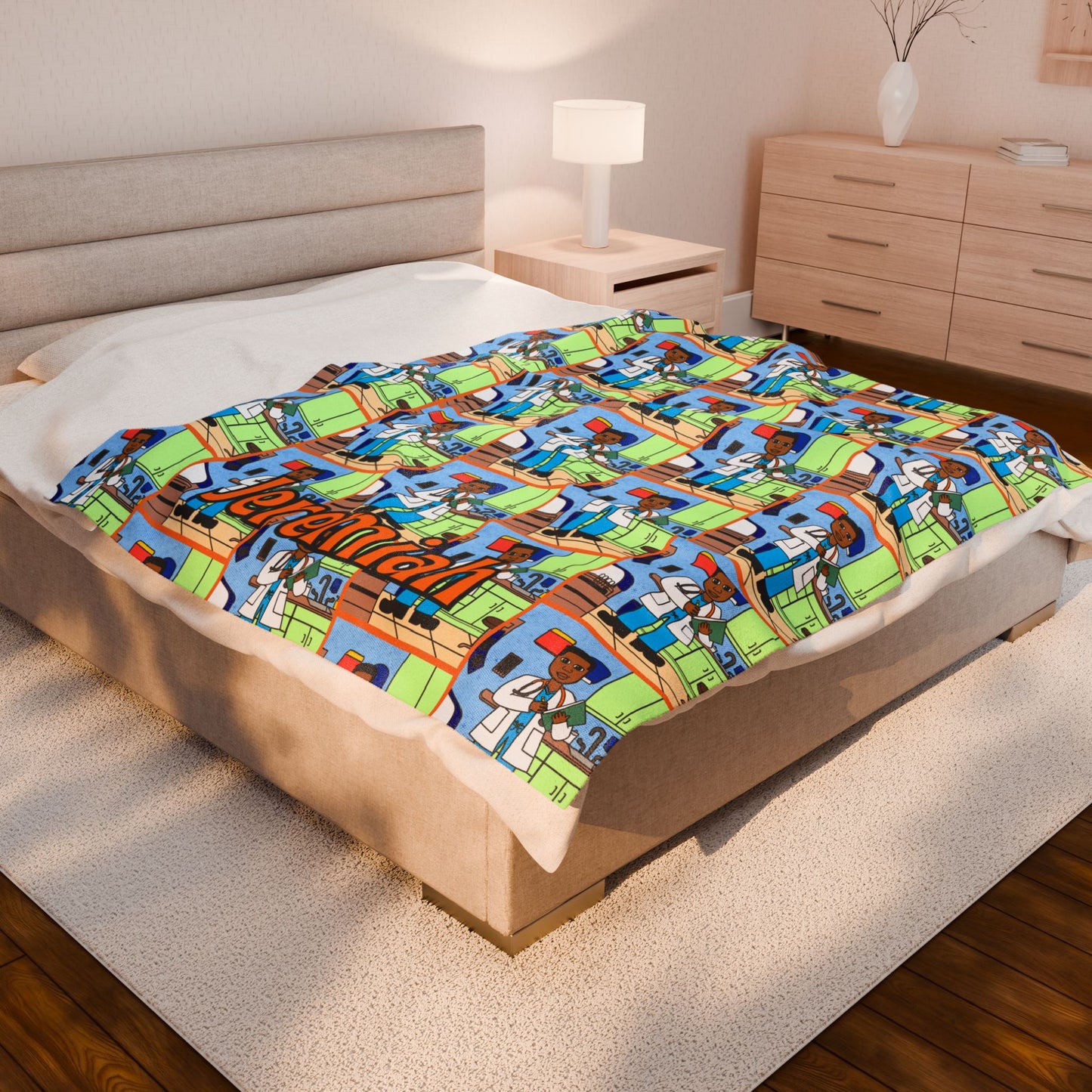 Cocoa Cutie Doctor Boy Blanket (Three Sizes)