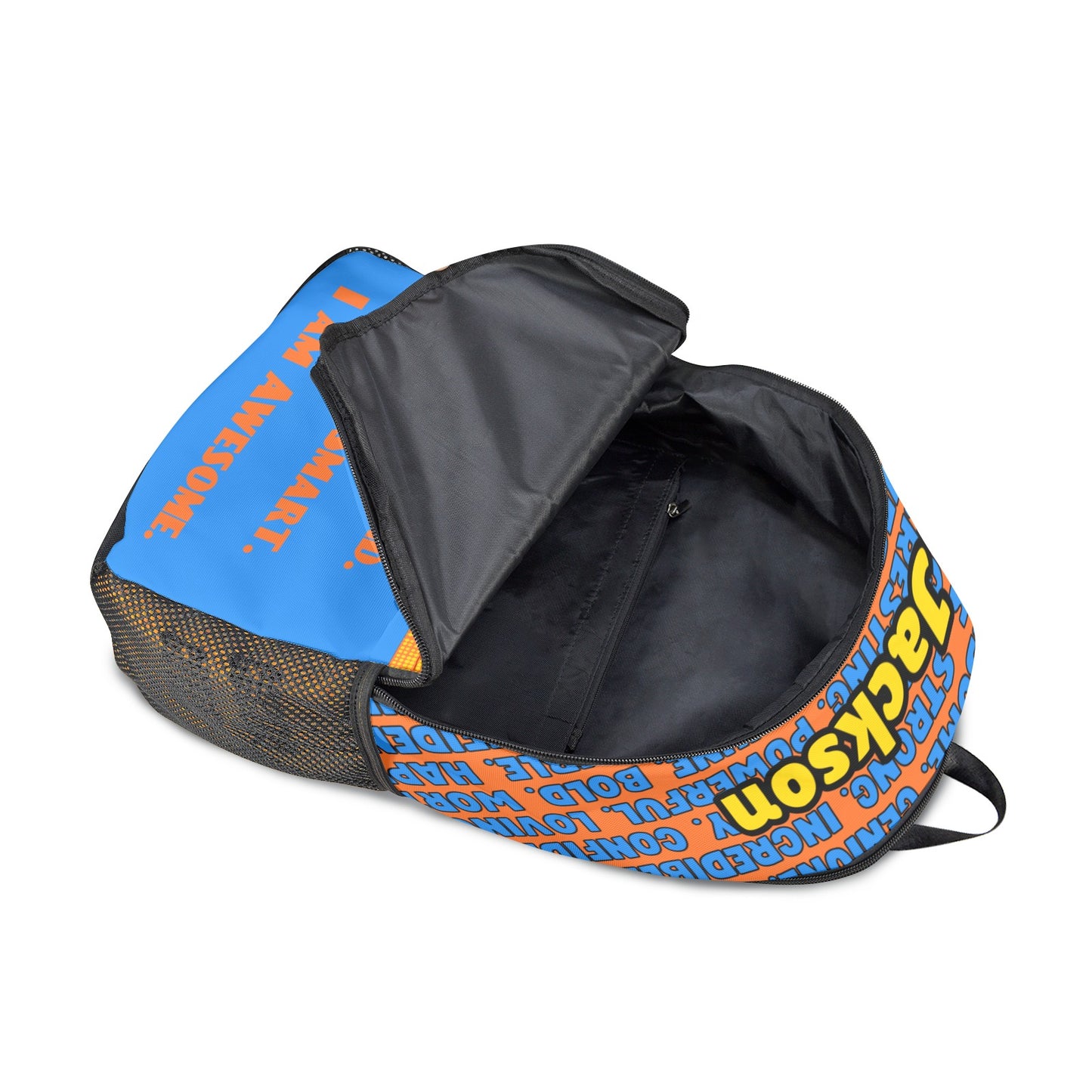 Cocoa Cutie Bow Tie Boy I Am Kind Orange Backpack