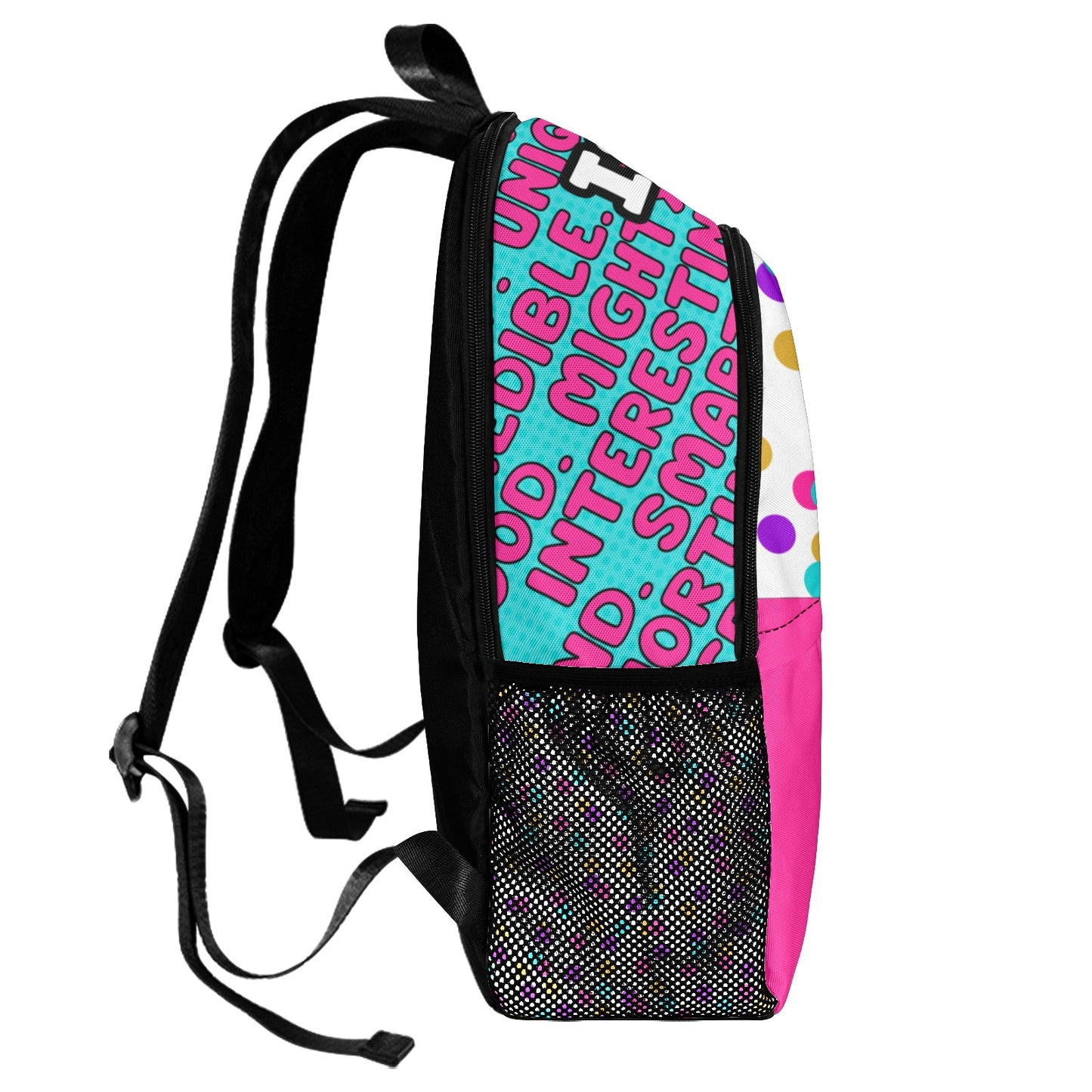 Cocoa Cutie Afro Puffs I Am Kind Backpack