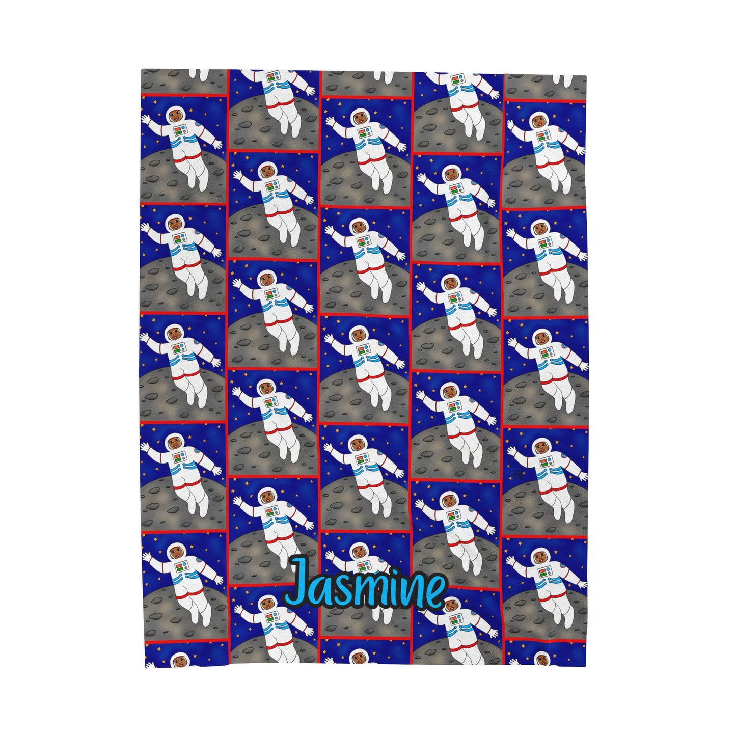Cocoa Cutie Astronaut Girl Blanket (Three Sizes)
