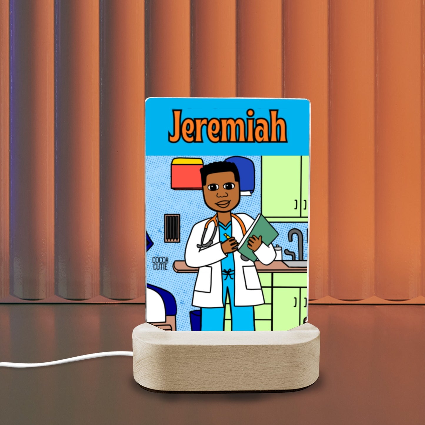 Cocoa Cutie Doctor Boy Display Night Light