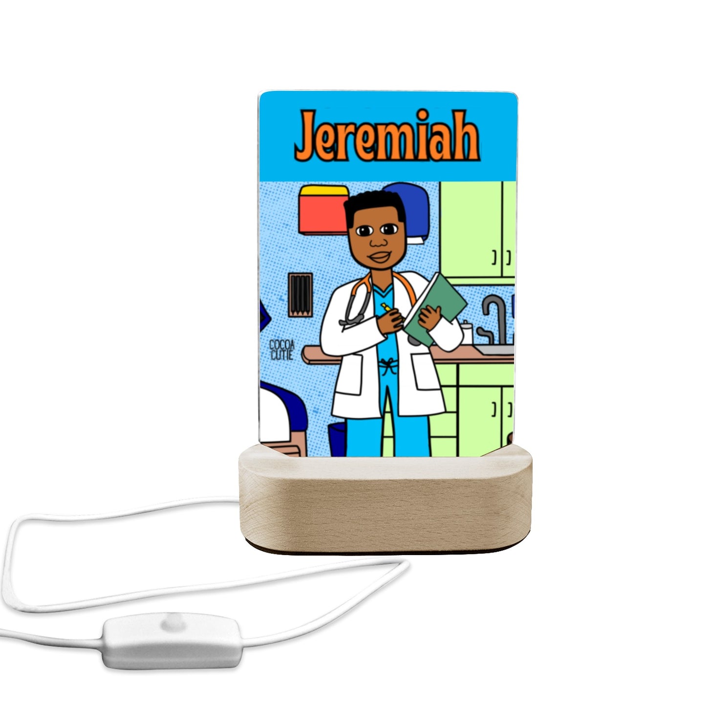 Cocoa Cutie Doctor Boy Display Night Light