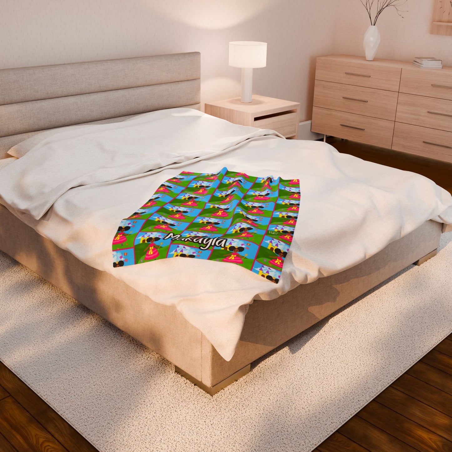 Cocoa Cutie Princess Blanket (Three Sizes)