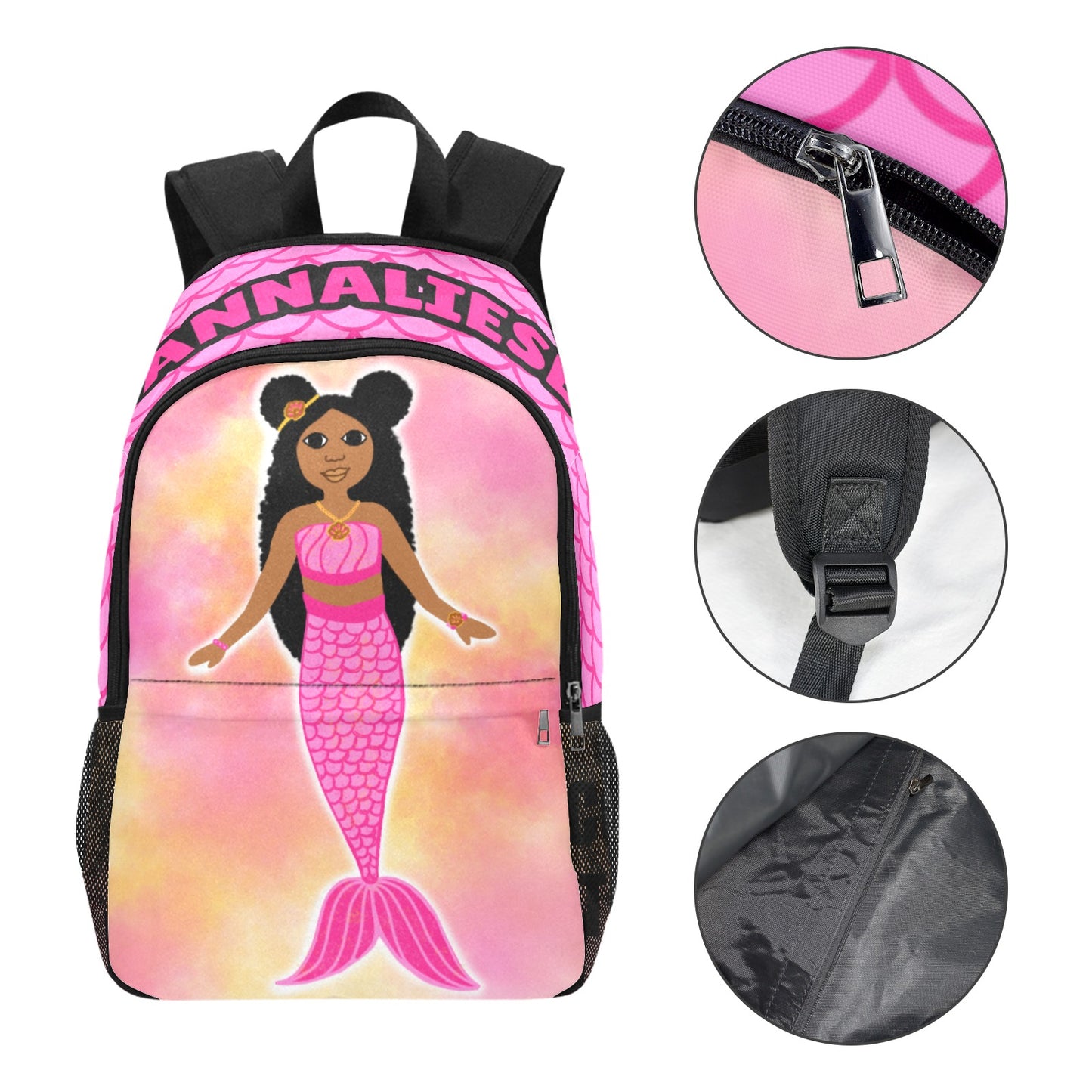 Cocoa Cutie Pink Mermaid Backpack