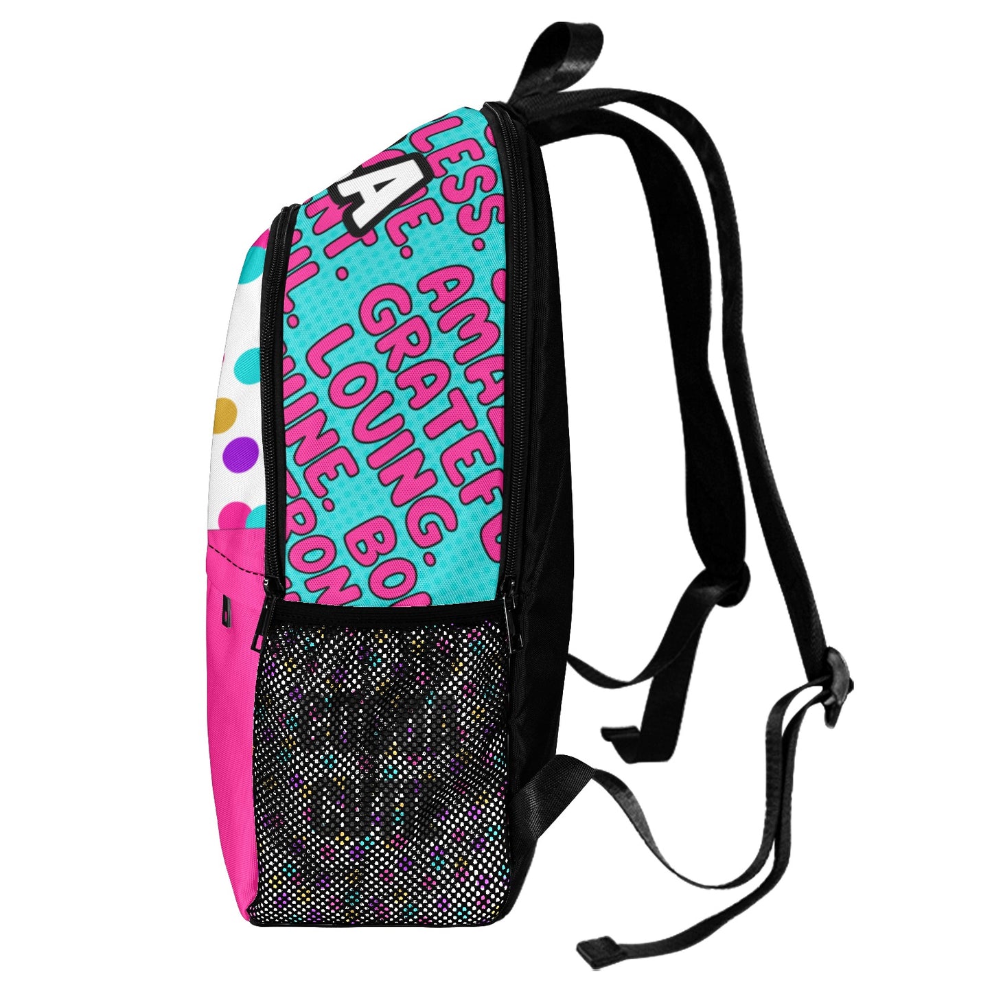 Cocoa Cutie Afro Puffs I Am Kind Backpack
