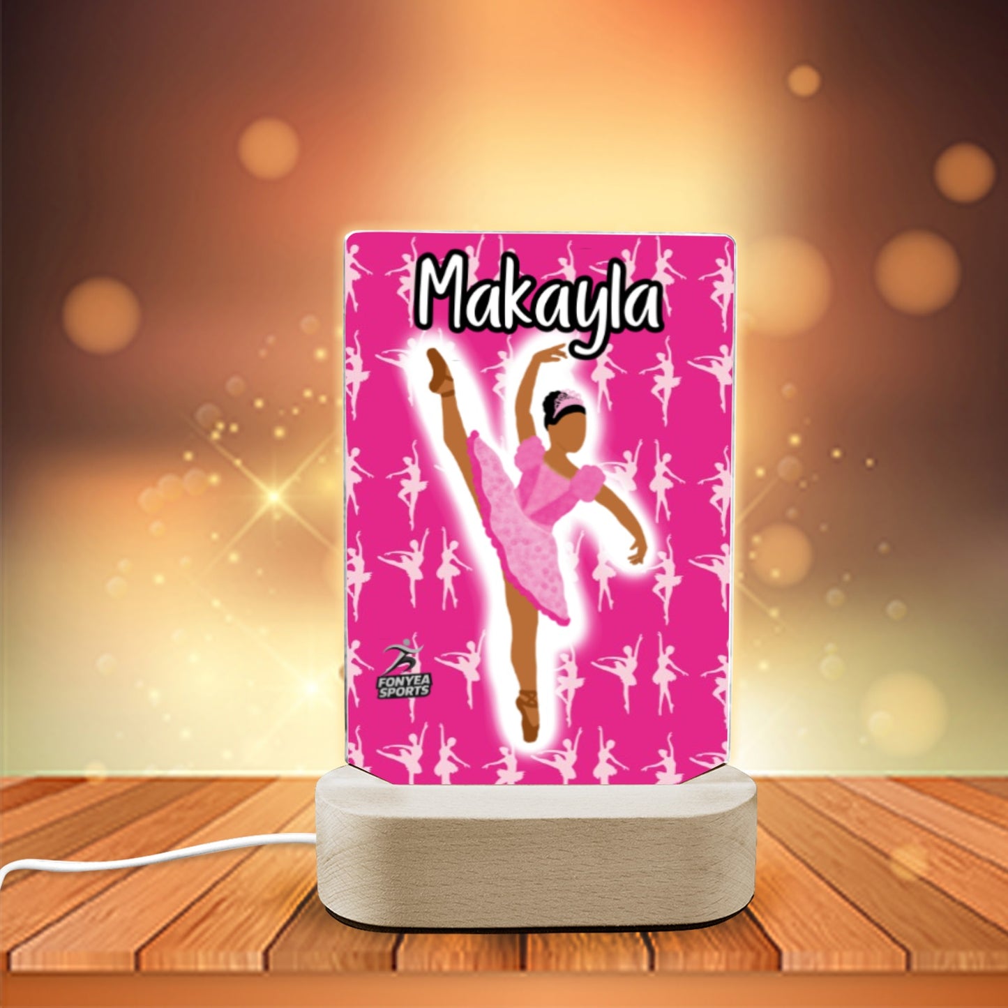 Cocoa Cutie Fonyea Sports Ballerina Night Light