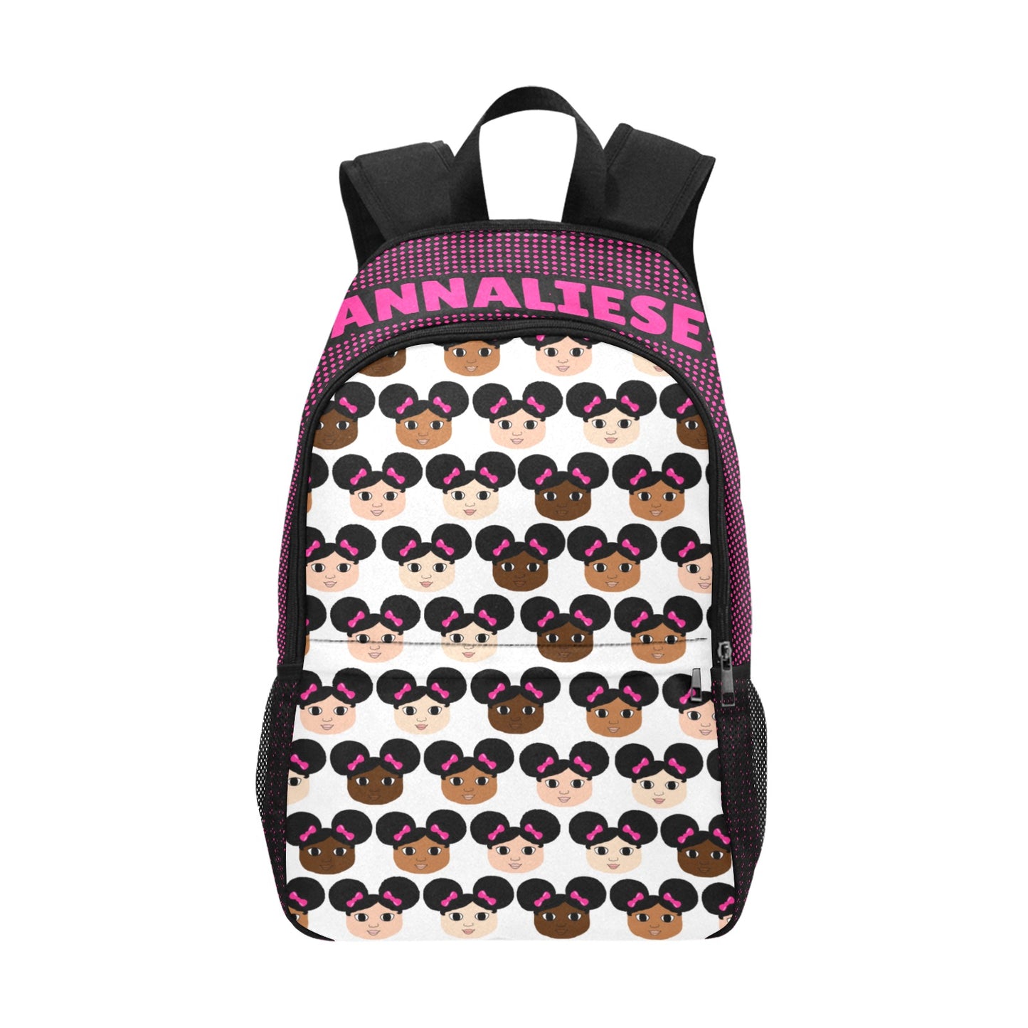 Cocoa Cuties Afro Puff Girls Backpack