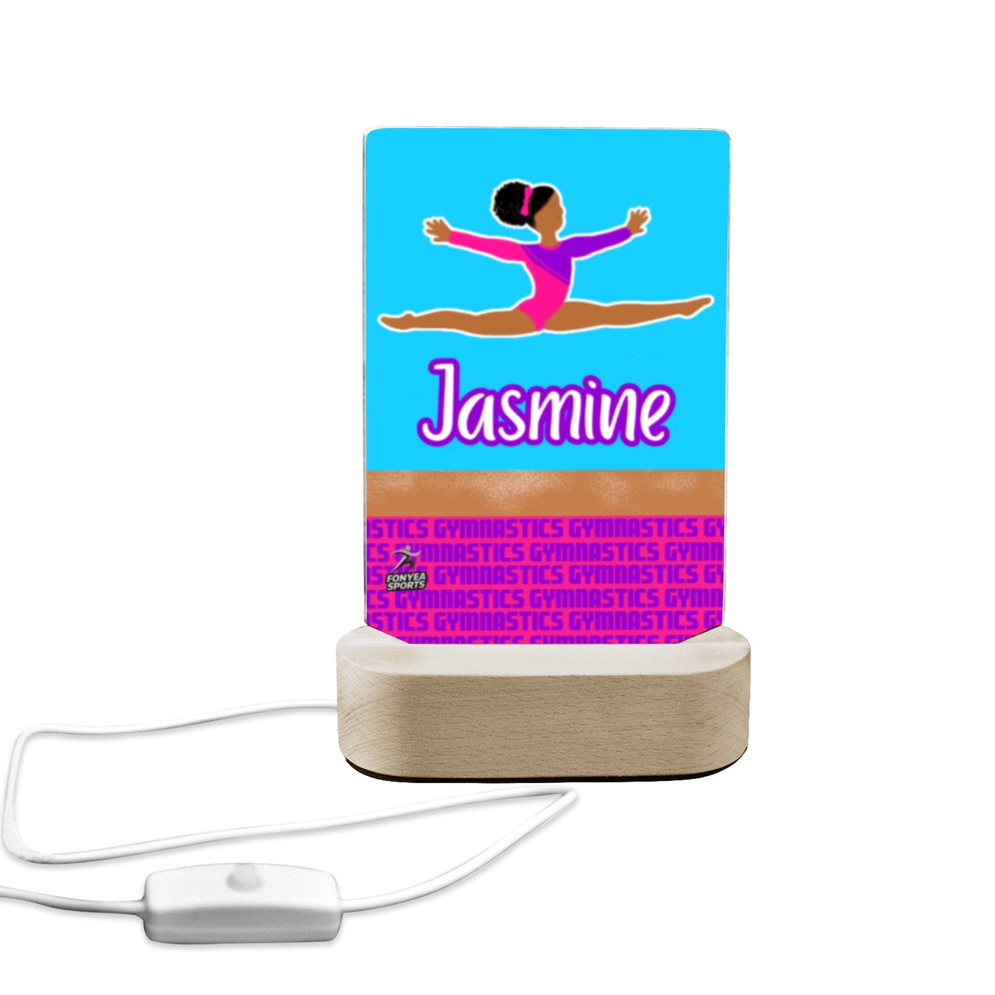 Cocoa Cutie Fonyea Sports Gymnast Night Light