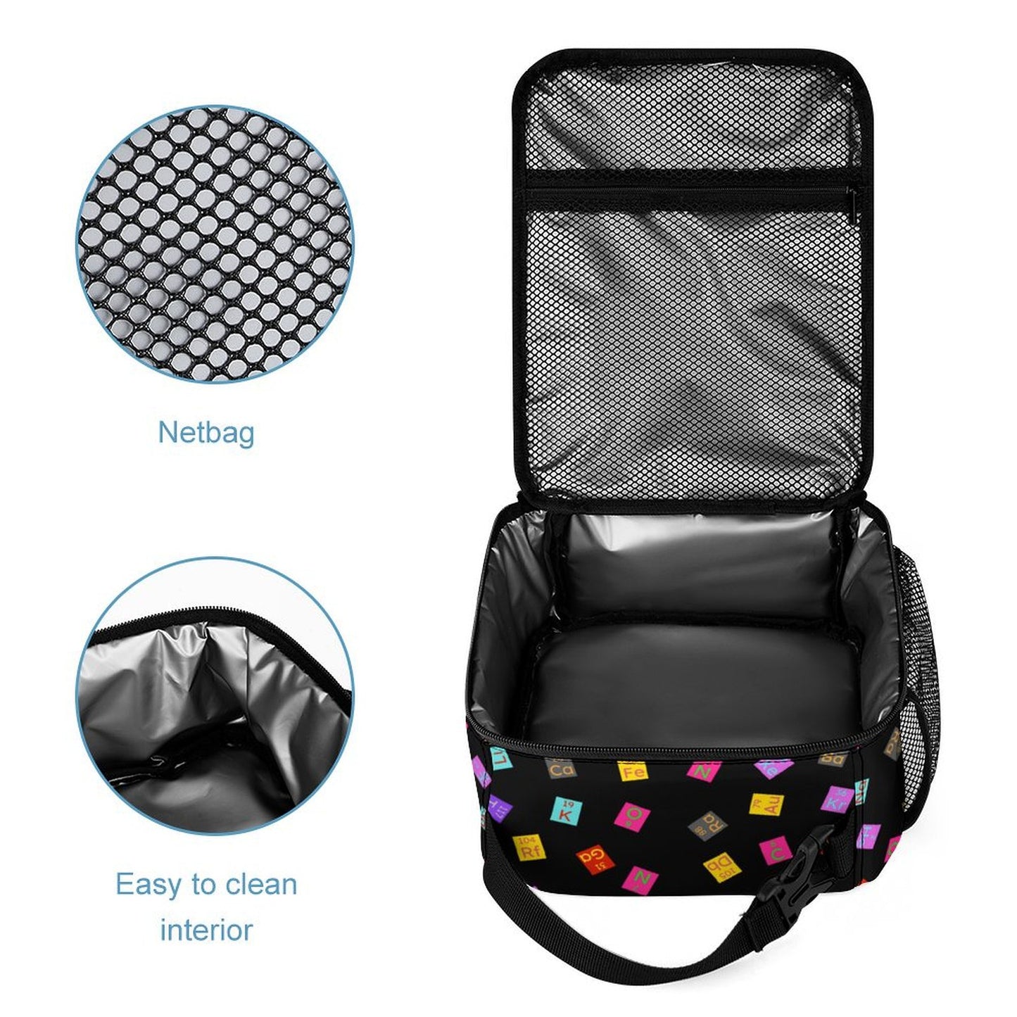 Cocoa Cutie Chemist Girl Three Piece Backpack Set