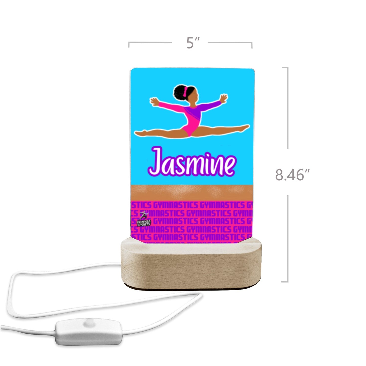 Cocoa Cutie Fonyea Sports Gymnast Night Light