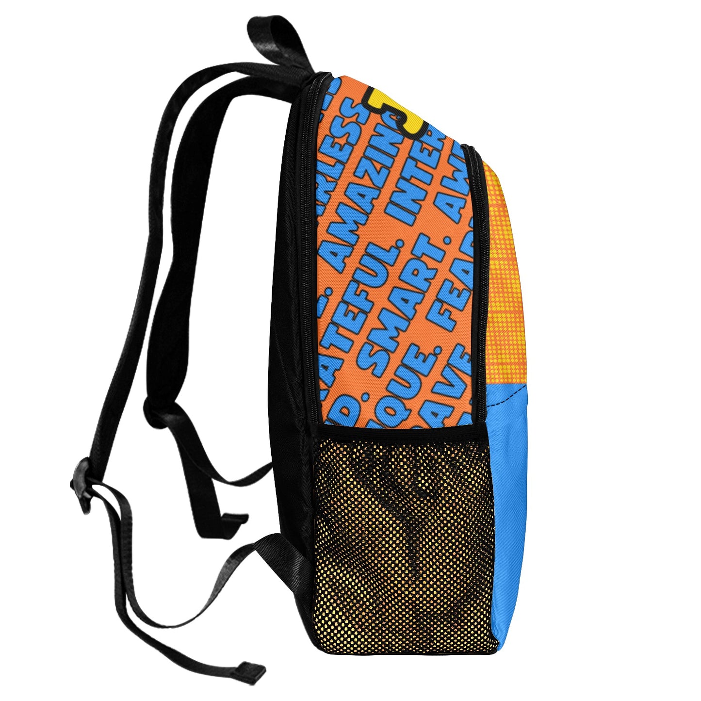 Cocoa Cutie Bow Tie Boy I Am Kind Orange Backpack