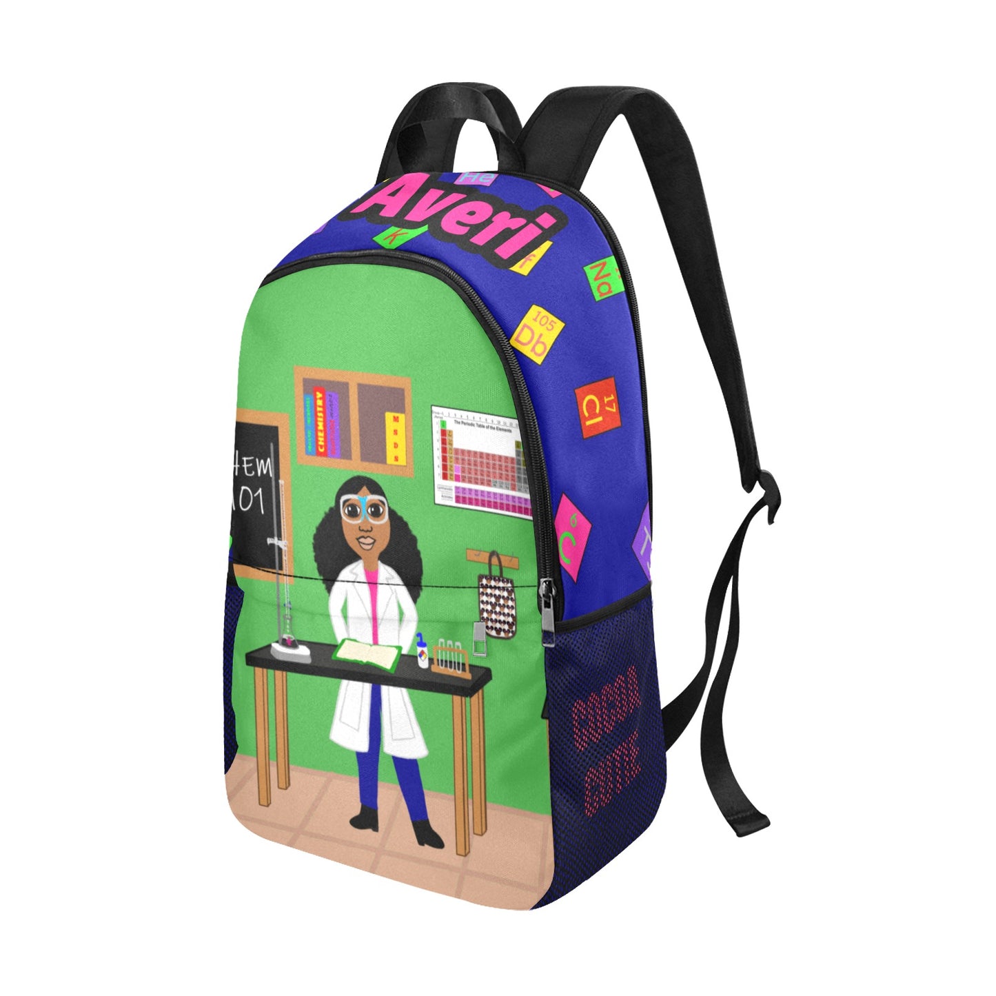 Cocoa Cutie Chemist Girl Backpack