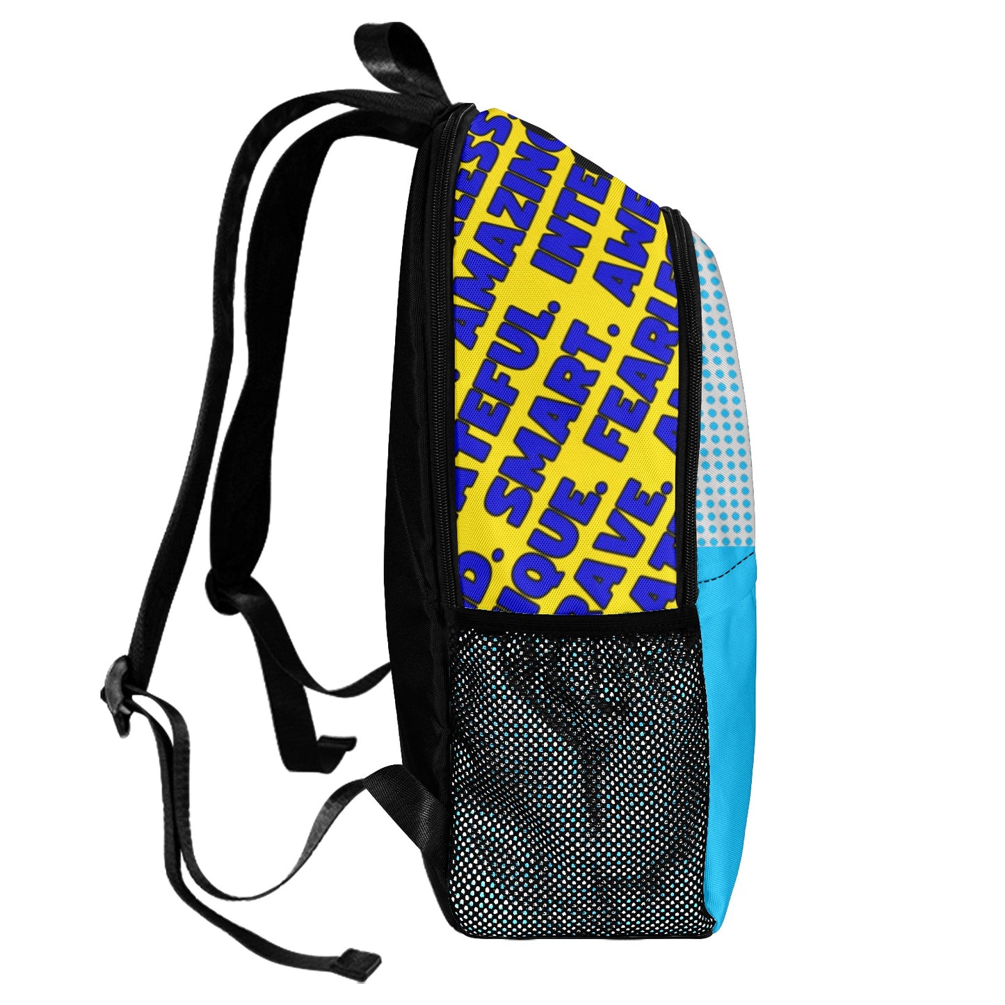 Cocoa Cutie Bow Tie Boy I Am Kind Blue Backpack
