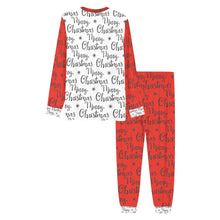 Load image into Gallery viewer, FAMILY MATCHING-Cocoa Cutie Christmas Bow Tie Boy Long Sleeve Pajamas-CAN BE PERSONALIZED
