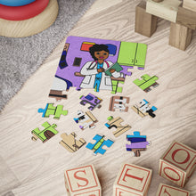 Load image into Gallery viewer, Cocoa Cutie Doctor Kids&#39; Puzzle 30 PIECE (Ages 3-5)-PICK YOUR SKIN TONE
