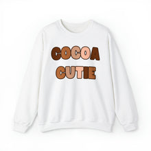 Load image into Gallery viewer, Cocoa Cutie Melanin Unisex Sweatshirt- ADULT (Multiple Colors)
