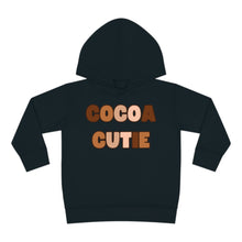 Load image into Gallery viewer, Cocoa Cutie Melanin Toddler Hoodie (Multiple Colors)
