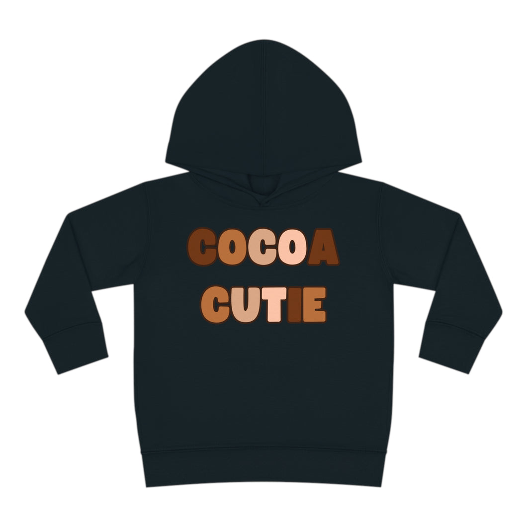 Cocoa Cutie Melanin Toddler Hoodie (Multiple Colors)