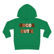 Load image into Gallery viewer, Cocoa Cutie Melanin Toddler Hoodie (Multiple Colors)
