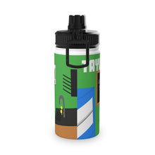 Load image into Gallery viewer, Cocoa Cutie Chemist/Scientist Stainless Steel Water Bottle (PICK YOUR SKIN TONE)
