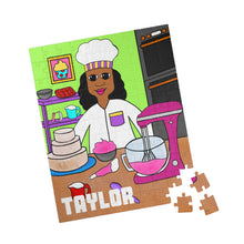 Load image into Gallery viewer, Cocoa Cutie Baker Kid&#39;s Puzzle (Ages 6 and Up) -PICK SKIN TONE
