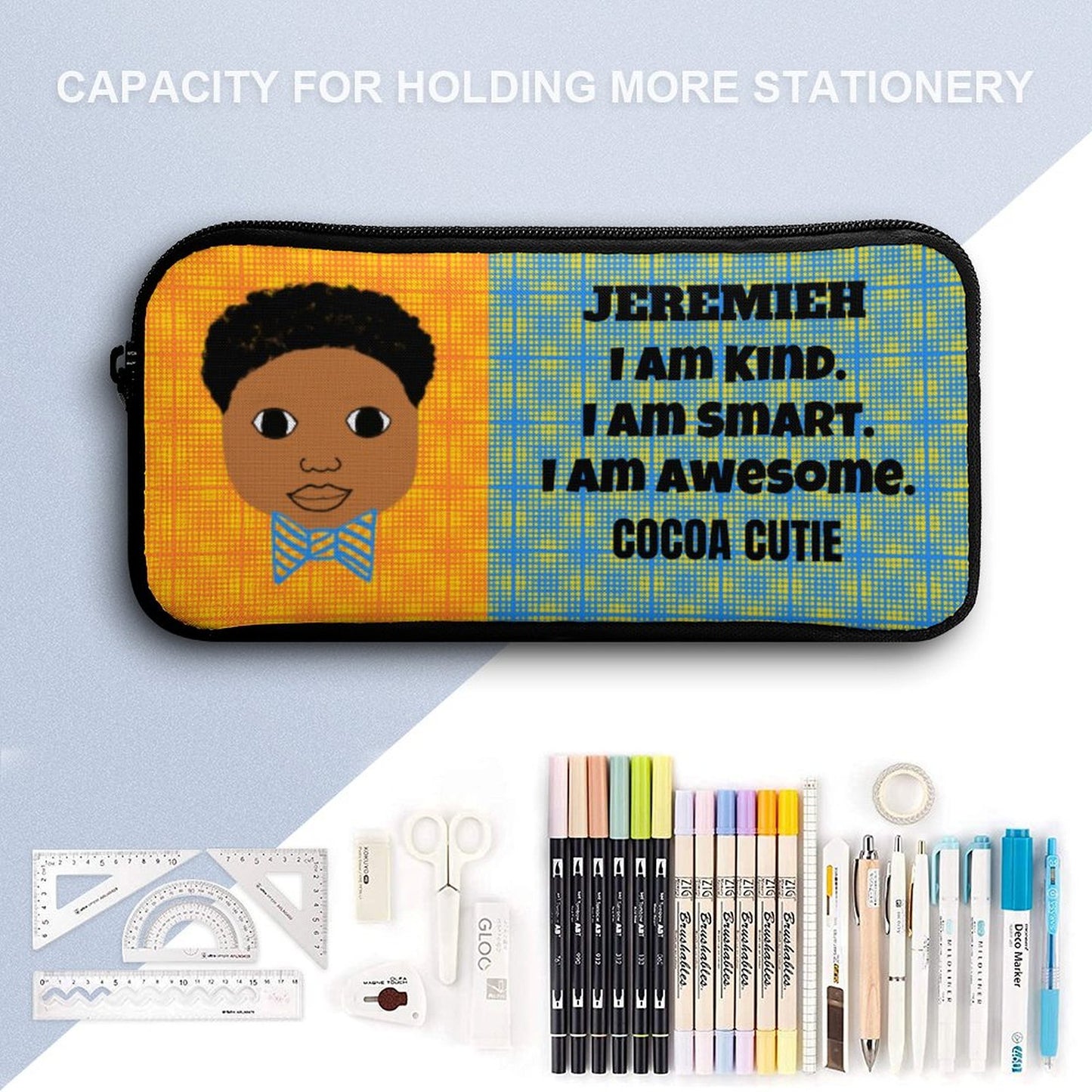 Cocoa Cutie Bow Tie Boy Three Piece Backpack Set