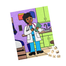 Load image into Gallery viewer, Doctor Cocoa Cutie Kid&#39;s Puzzle (Ages 6 and Up)-PICK YOUR SKIN TONE
