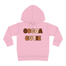 Load image into Gallery viewer, Cocoa Cutie Melanin Toddler Hoodie (Multiple Colors)
