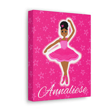 Load image into Gallery viewer, Cocoa Cutie Dancer Canvas Wall Art (PICK SKIN TONE)
