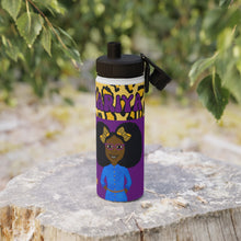Load image into Gallery viewer, Cocoa Cutie Leopard Stainless Steel Water Bottle
