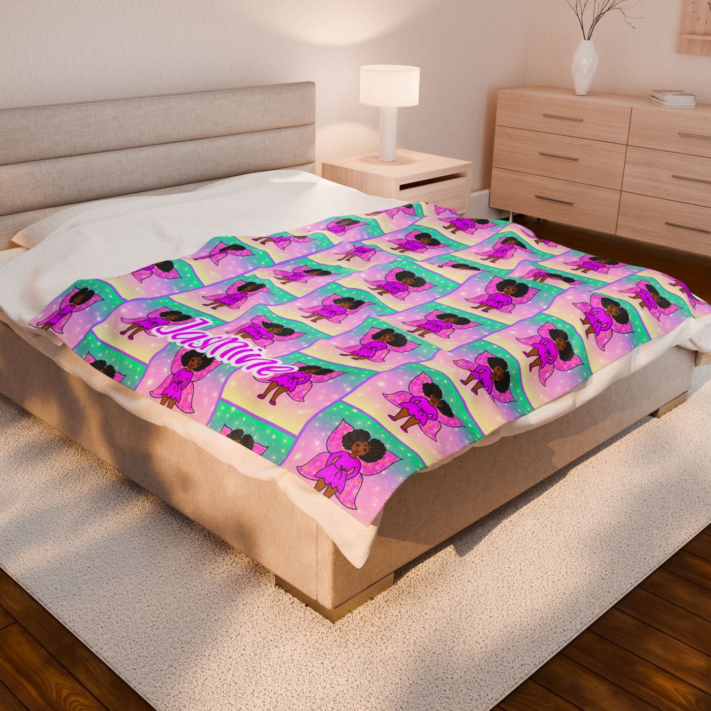 Cocoa Cutie Fairy Blanket (Three Sizes)