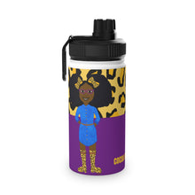 Load image into Gallery viewer, Cocoa Cutie Leopard Stainless Steel Water Bottle
