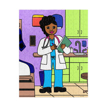 Load image into Gallery viewer, Doctor Cocoa Cutie Kid&#39;s Puzzle (Ages 6 and Up)-PICK YOUR SKIN TONE
