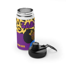 Load image into Gallery viewer, Cocoa Cutie Leopard Stainless Steel Water Bottle
