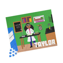 Load image into Gallery viewer, Cocoa Cutie Chemist Kid&#39;s Puzzle (Ages 6 and Up) -PICK SKIN TONE
