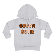 Load image into Gallery viewer, Cocoa Cutie Melanin Toddler Hoodie (Multiple Colors)
