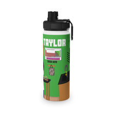 Load image into Gallery viewer, Cocoa Cutie Chemist/Scientist Stainless Steel Water Bottle (PICK YOUR SKIN TONE)
