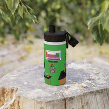 Load image into Gallery viewer, Cocoa Cutie Chemist/Scientist Stainless Steel Water Bottle (PICK YOUR SKIN TONE)
