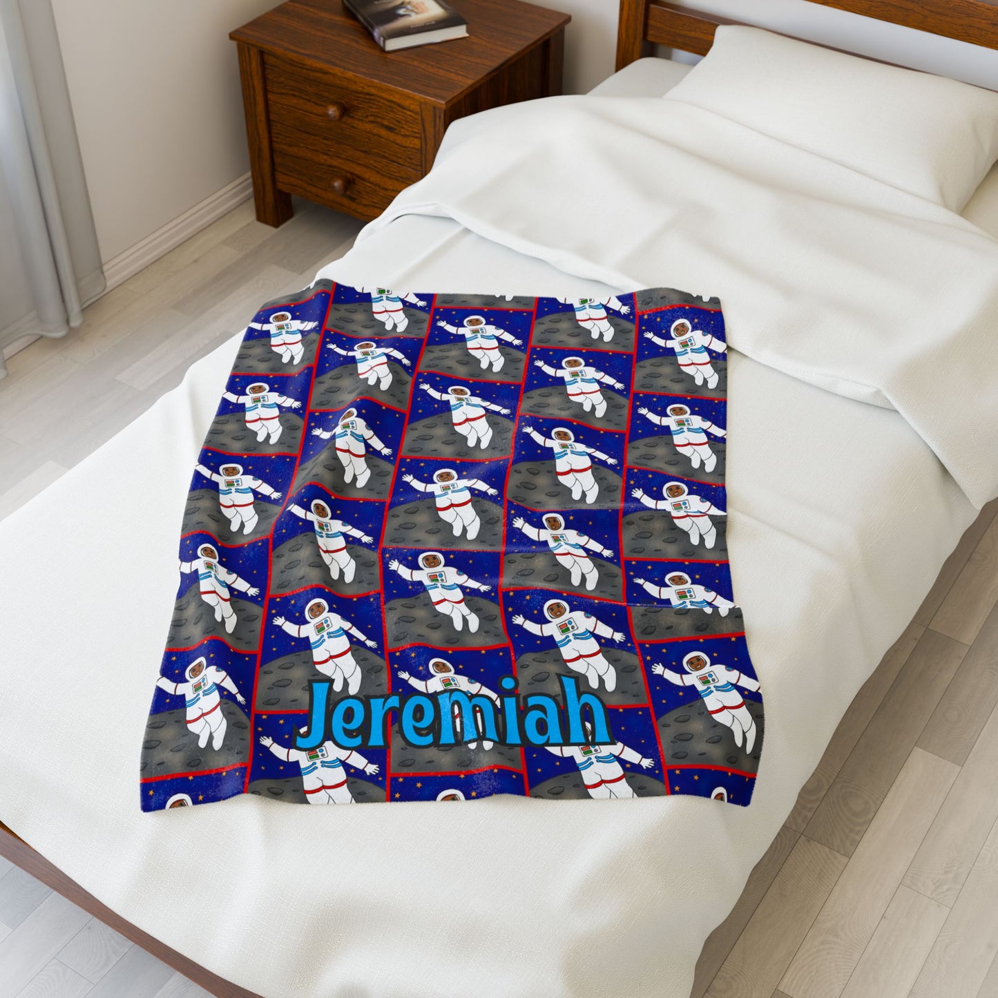 Cocoa Cutie Astronaut Boy Blanket (Three Sizes)