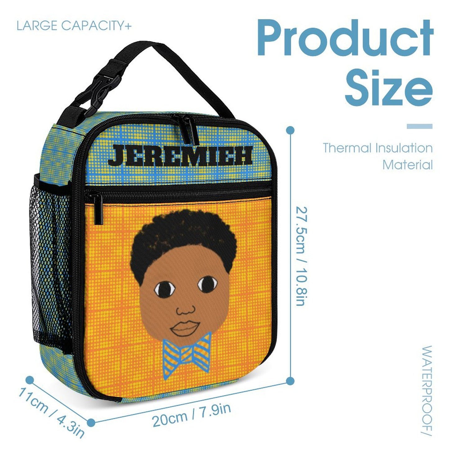 Cocoa Cutie Bow Tie Boy Three Piece Backpack Set